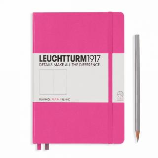 CAIET A5 VELIN COPERTA RIGIDA ROZ LEUCHTTURM1917