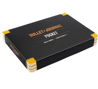 CAIET BULLET JOURNAL POCKET COP FLEXIBILA GALBEN 3 SET LEUCHTTURM