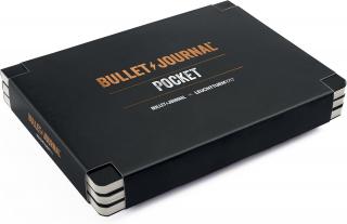 Caiet  Bullet Journal Pocket Coperta Flexibila Black 3 Set, Leuchtturm1917