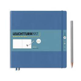 Caiet Schite 225x225mm 150g Albastru Denim Leuchtturm1917