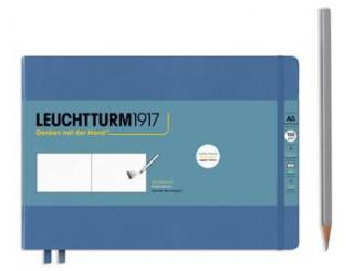 Caiet Schite A5 Landscape 150g Albastru Denim, Leuchtturm1917