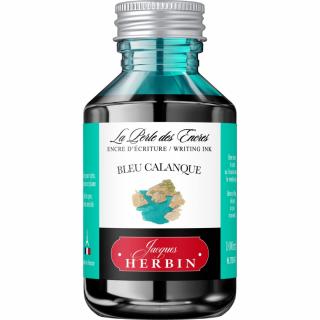 Calimara 100 ml Writing The Pearl of Inks Bleu Calanque, Jacques Herbin