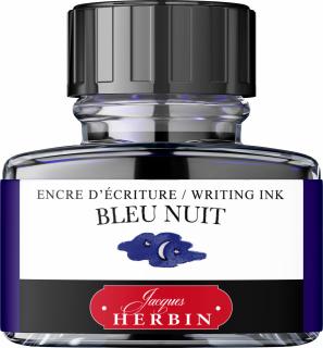 Calimara 30 ml The Pearl of Inks Bleu Nuit, Jacques Herbin