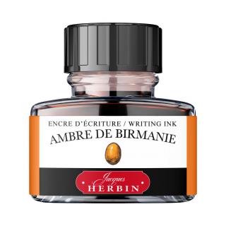 Calimara 30 ml Writing The Pearl of Inks Ambre de Birmanie, Jacques Herbin