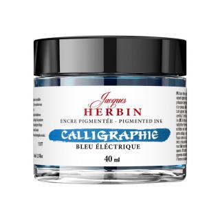 Calimara 40 ml Pigmented Bleu Electrique Jacques Herbin