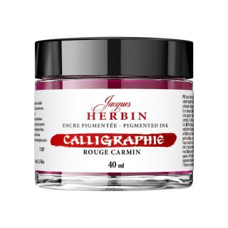 Calimara 40 ml Pigmented Rouge Carmin Jacques Herbin