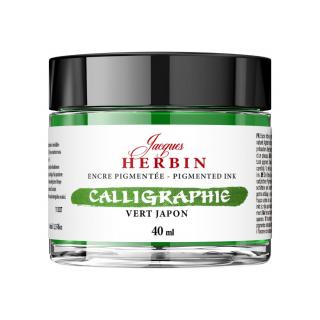 Calimara 40 ml Pigmented Vert Japon Jacques Herbin