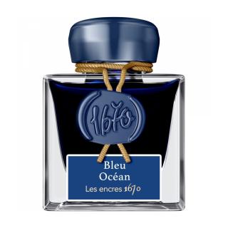 Calimara 50 ml Prestige 1670 Bleu Ocean, Jacques Herbin