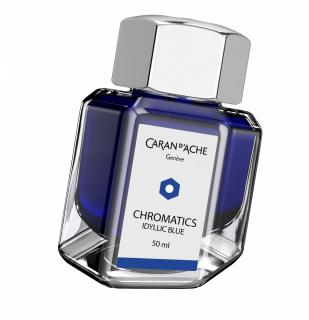 Calimara Cerneala Idyllic Blue 50ml, Caran d Ache