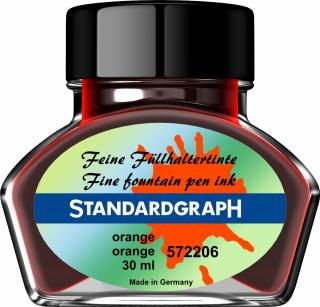 Calimara Cerneala Orange Permanent Standardgraph 30ml