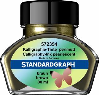 Calimara Cerneala Pearlescent Brown Permanent Standardgraph 30ml