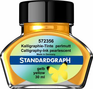 Calimara Cerneala Pearlescent Yellow Permanent Standardgraph 30ml