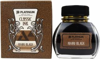 Calimara Cerneala Platinum   Classic Ink   Khaki Black 60ml