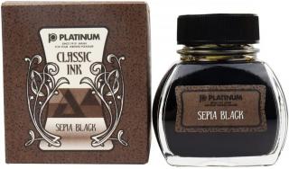 Calimara Cerneala Platinum   Classic Ink   Sepia Black 60ml