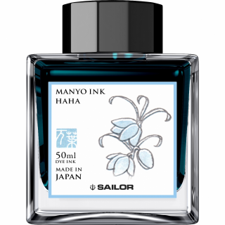 Calimara Cerneala Sailor Manyo Haha Blue 50 ml