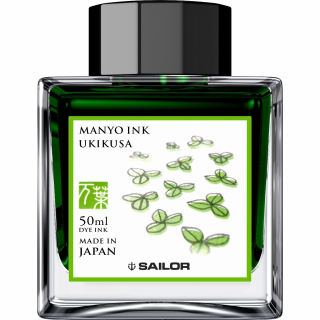 Calimara Cerneala Sailor Manyo Ukikusa Green 50 ml