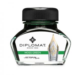 Calimara cu cerneala Octopus 30 ml, Moss Green, Diplomat