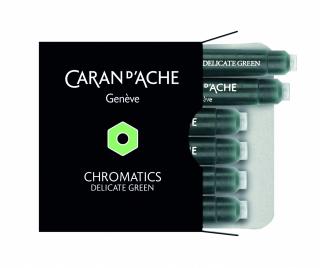 Cartuse Cerneala Chromatics Delicate Green set 6  buc Caran d Ache