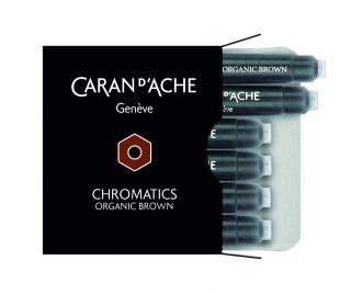 Cartuse Cerneala Chromatics Organic Brown set 6  buc Caran d Ache