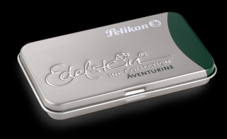 Cartuse Cerneala Edelstein Aventurine in Caseta Metalica Set 6 Buc, Pelikan