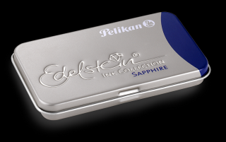 Cartuse Cerneala Edelstein Sapphire in Caseta Metalica Set 6 Buc, Pelikan