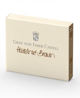 Cartuse Cerneala Hazelnut Brown 6 buc cutie, Graf von Faber-Castell