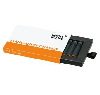 Cartuse Cerneala Manganese Orange set 8 buc,Montblanc