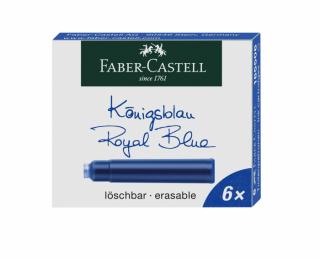 Cartuse Cerneala Mici Faber-Castell Albastru 6 buc cutie