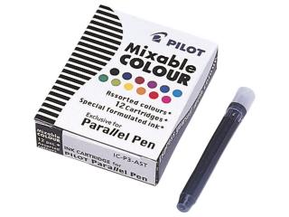 CARTUSE CERNEALA PILOT PARALLEL PEN DIV CULORI SET 12 CUL