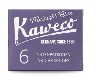 Cartuse cerneala set 6 buc Midnight Blue Kaweco