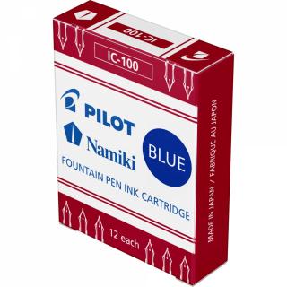 Cartuse Cerneala Standard Size Proprietar Blue 12 buc set, Pilot