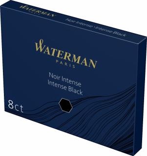 Cartuse Cerneala Waterman Intense Black set 8 buc