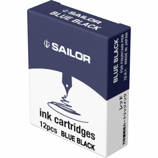Cartuse Sailor Standard Size Basic Blue Black