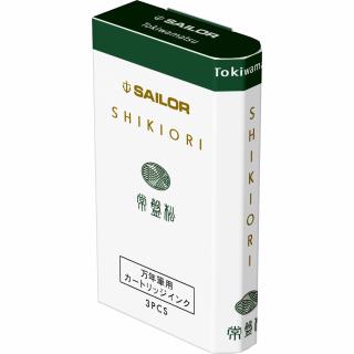 Cartuse Shikiori Sailor Winter Tokiwamatsu Green, set 3 buc