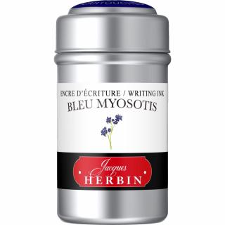 Cartuse Writing The Pearl of Inks Bleu Myosotis set 6 cart, Jacques Herbin