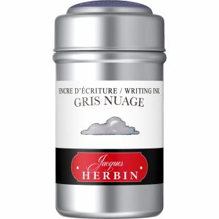 Cartuse Writing The Pearl of Inks Gris Nuage set 6 cart, Jacques Herbin