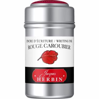 Cartuse Writing The Pearl of Inks Rouge Caroubier set 6 cart, Jacques Herbin