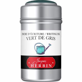 Cartuse Writing The Pearl of Inks Vert de Gris set 6 cart, Jacques Herbin