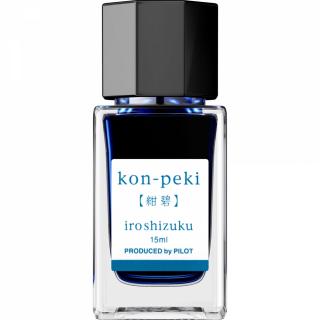 Cerneala Iroshizuku Albastru Kon-Peki 15 ml, Pilot