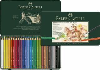 CREIOANE COLORATE ACUARELA A.DURER MAGNUS 24 CULORI FABER-CASTELL