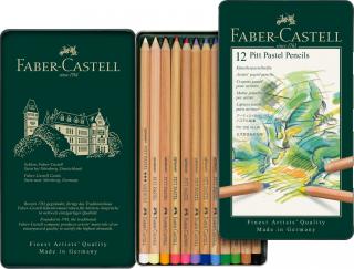 CREIOANE PASTEL PITT 12 CULORI FABER-CASTELL