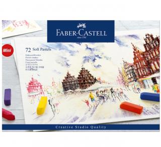 CREIOANE PASTEL SOFT MINI 72 CULORI FABER-CASTELL