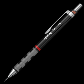 Creion Mecanic 0.5 Black Standard  Tikky III Rotring