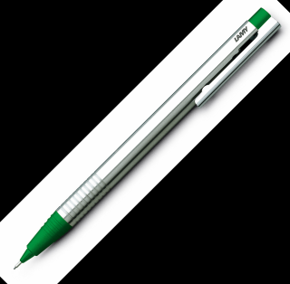 Creion Mecanic 0.5 LAMY Logo Stainless Steel   Green