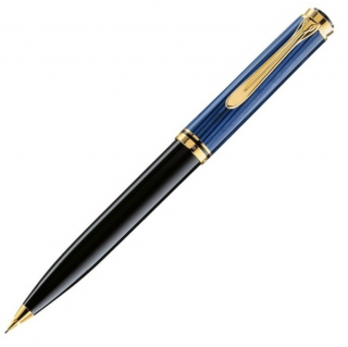 Creion Mecanic 0.7 Souveran D600 Black-Blue Pelikan