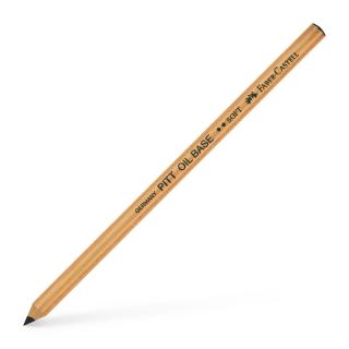 Creion Ulei Pastel PITT Monochrom Negru Soft, Faber-Castell