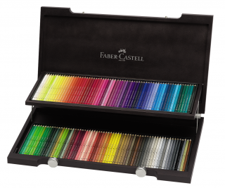 CUTIE LEMN 120 BUC CREIOANE ACUARELA A.DURER FABER-CASTELL