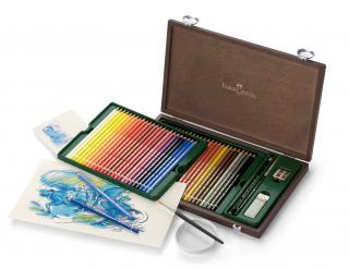 CUTIE LEMN 48 BUC CREIOANE ACUARELA A.DURER FABER-CASTELL