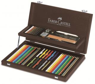 CUTIE LEMN 54 BUC ARTGRAPHIC COMPENDIUM FABER-CASTELL