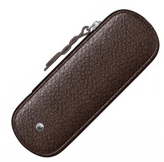 Etui Piele Trio Toscana Brown, Scrikss